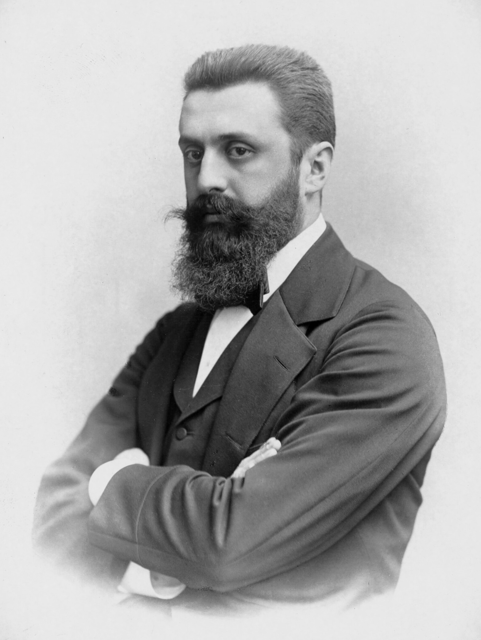 Theodor Herzl, journaliste austro-hongrois fondateur du sionisme politique