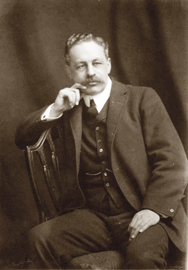 Portrait de Halford Mackinder, théoricien du Heartland