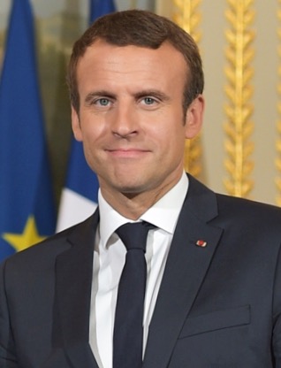 Portrait d'Emmanuel Macron en juillet 2017