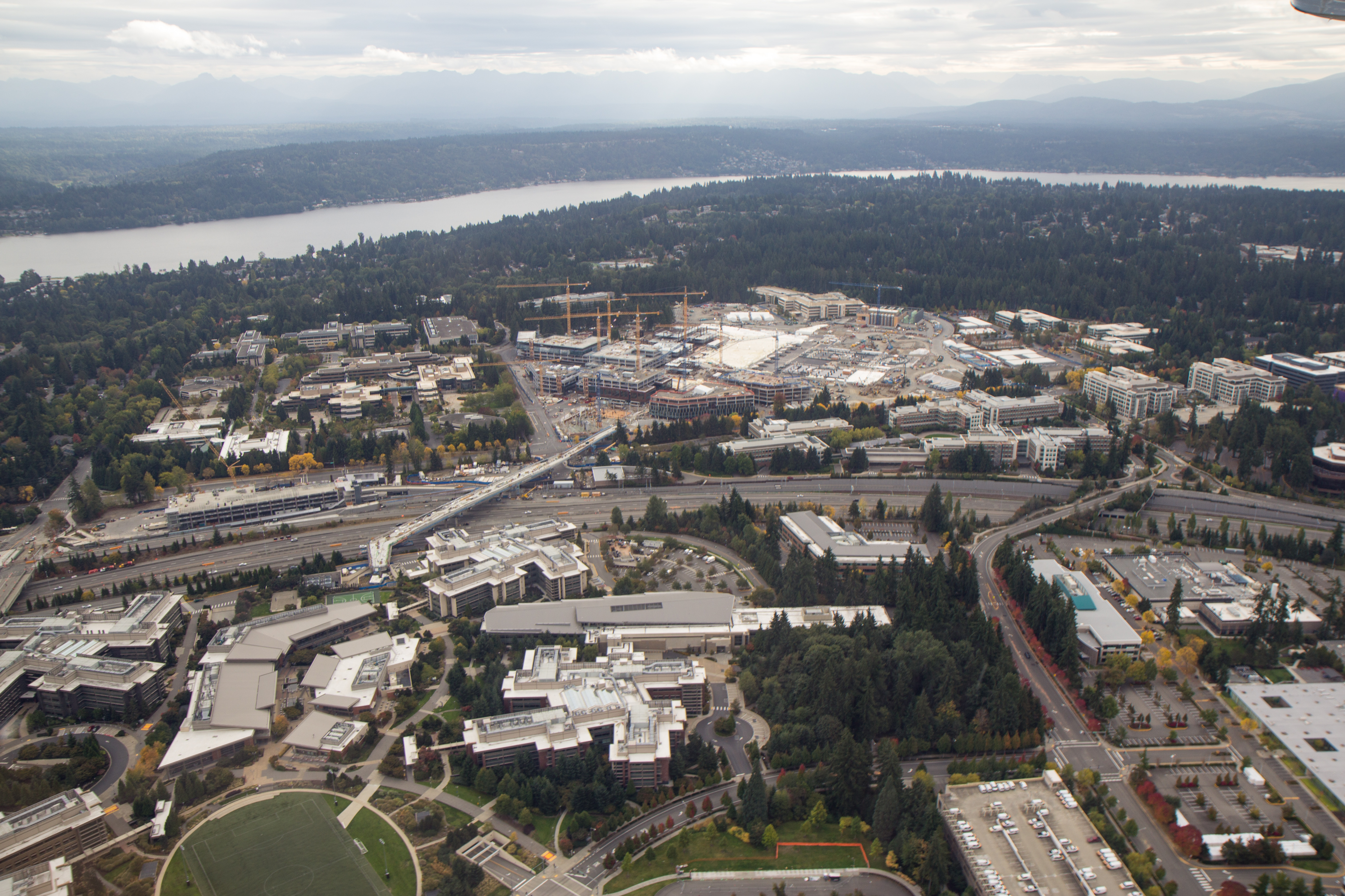 Le campus Microsoft à Redmond
