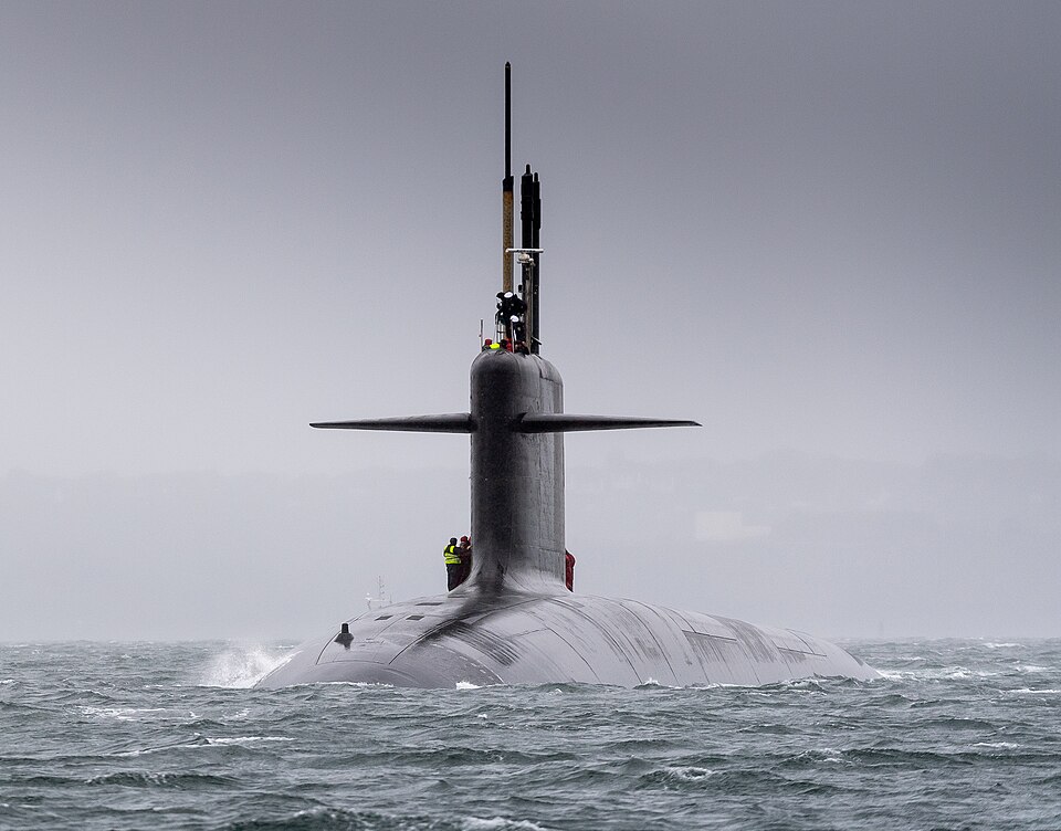 Sous-marin nucléaire lanceur d'engins Le Triomphant