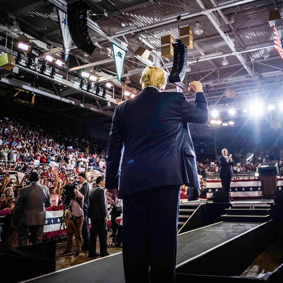 Meeting Trump MAGA en Caroline du Nord
