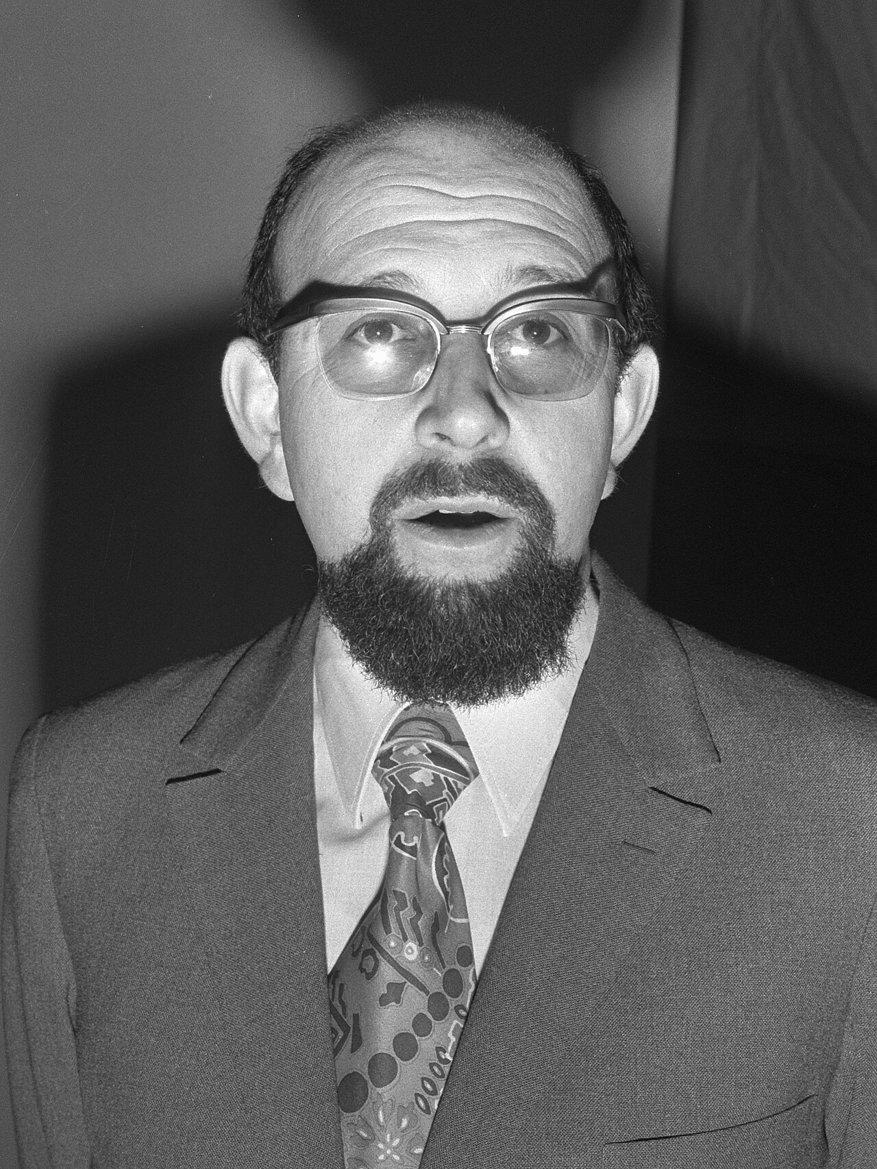Portrait d'Yves Lacoste
